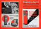 Preview: "Dienst am Auto" Gasstation-Magazine 1935 Braunbeck Motor-Verlag two issues (7430)